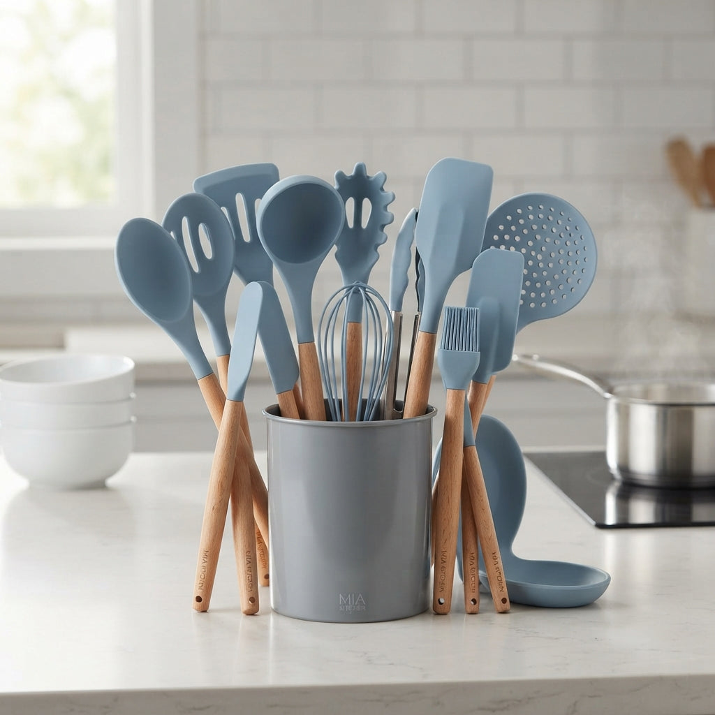Premium Silicone Kitchen Utensil Set
